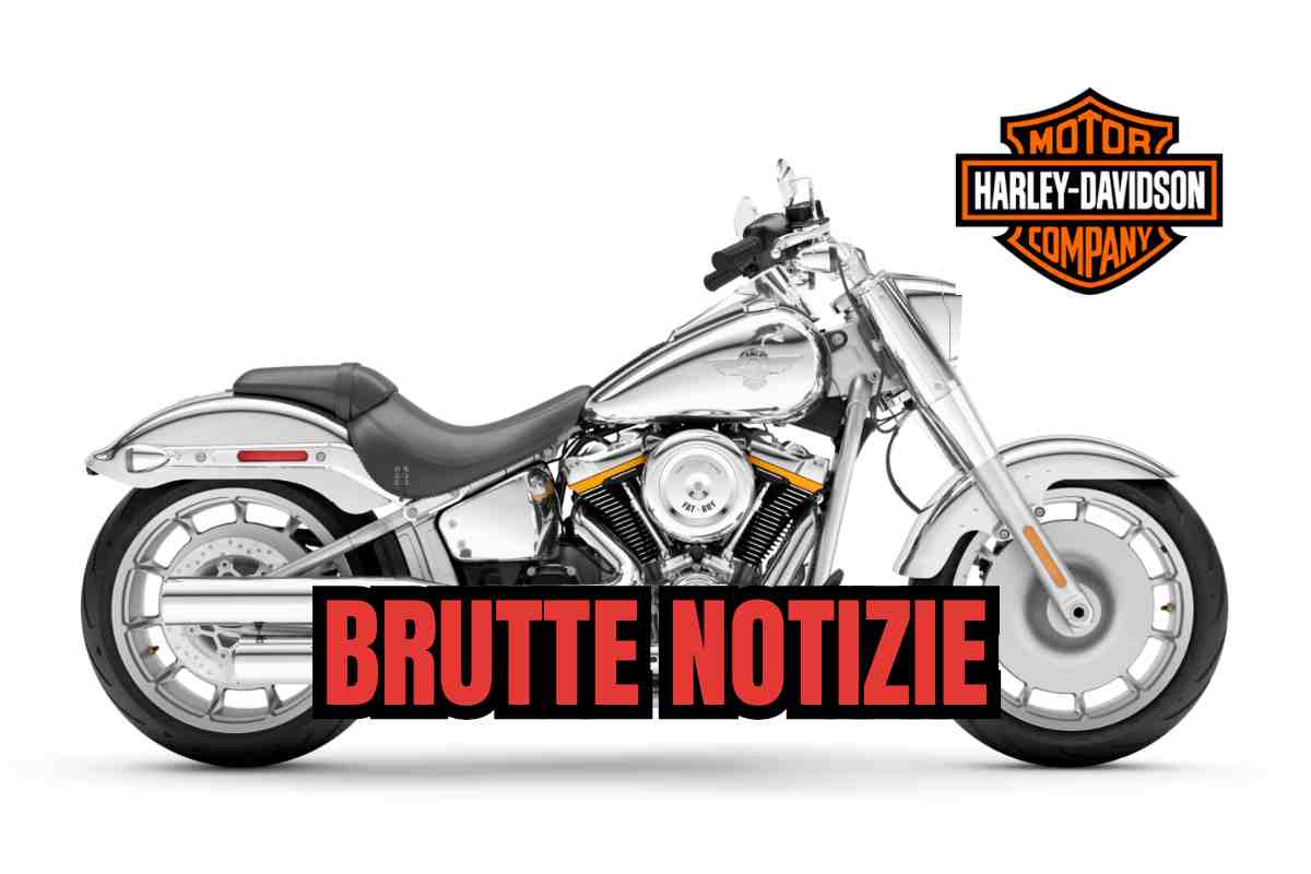 Harley-Davidson, brutte notizie