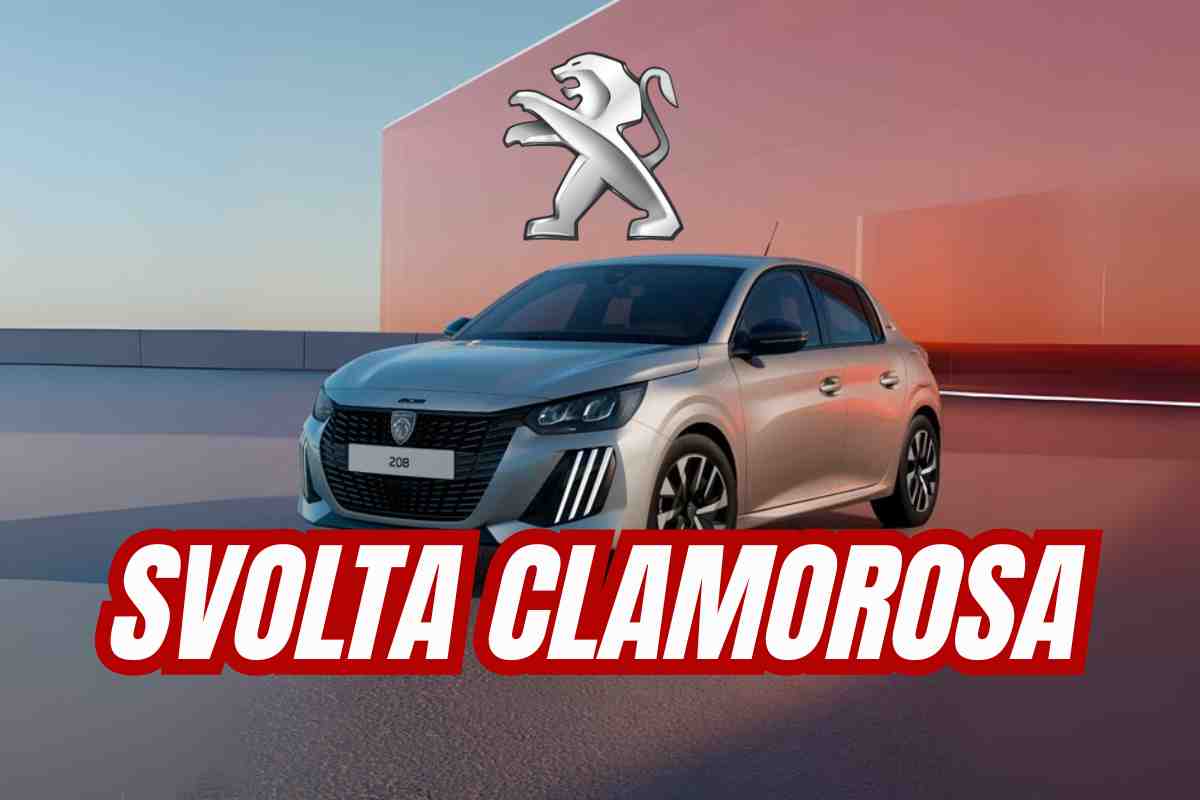 Peugeot 208, svolta clamorosa