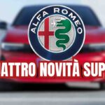Quattro novità Alfa Romeo