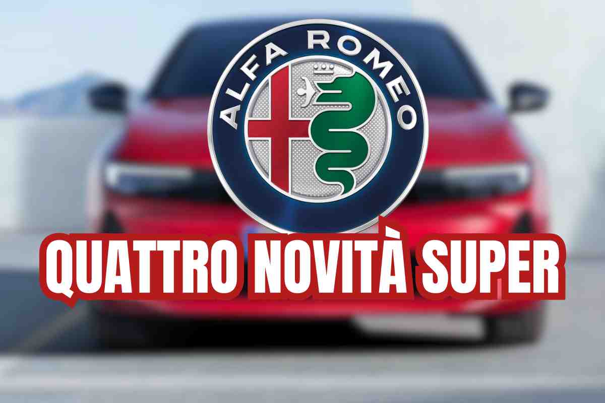 Quattro novità Alfa Romeo