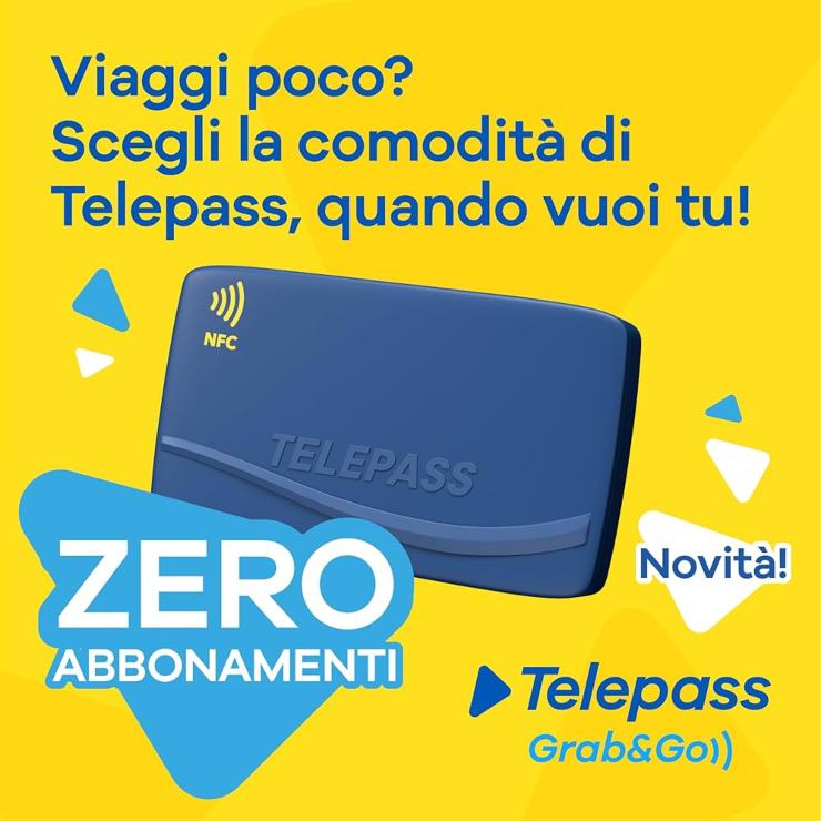 Telepass Grab&Go, la svolta: i costi e i vantaggi