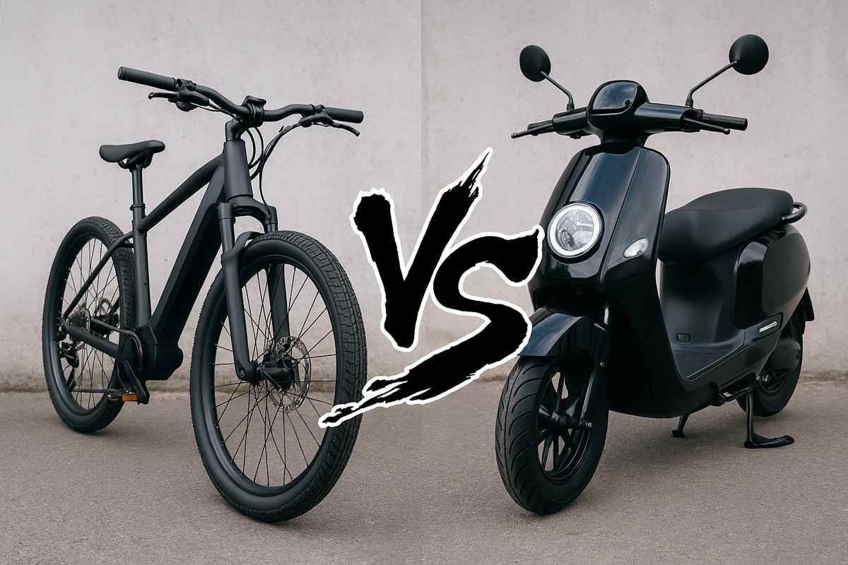 e-bike vs scooter