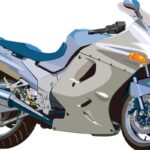 Il disegno di una moto