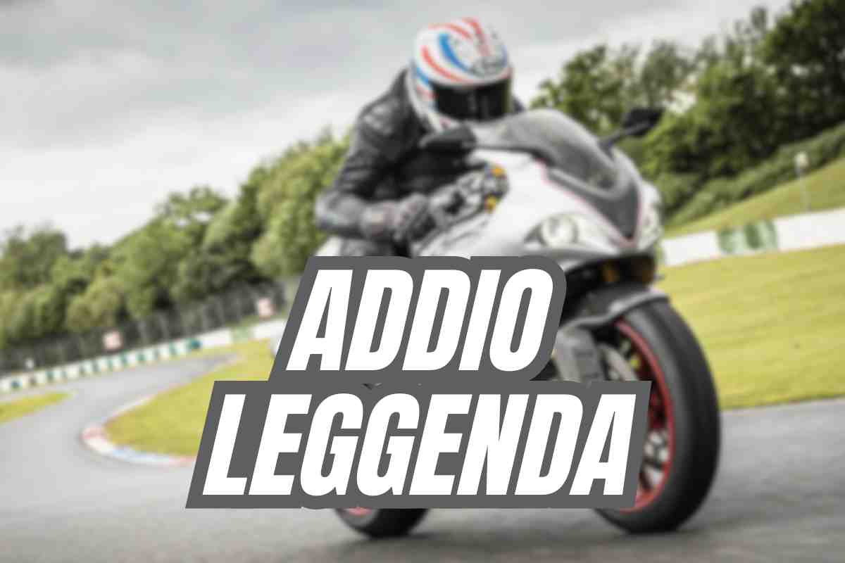 Addio doloroso nel mondo dei motori